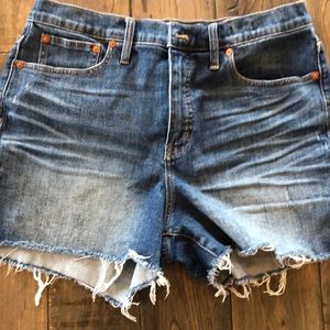 Madewell denim shorts